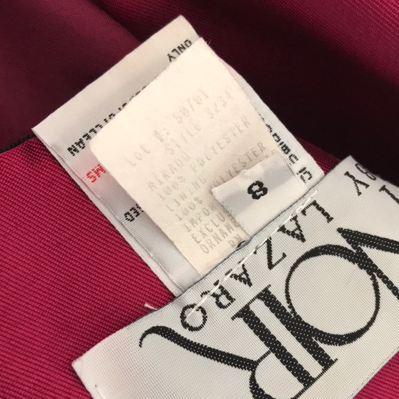 Noir by Lazaro prom homecoming bridesmaid dress - Picture 11 of 13